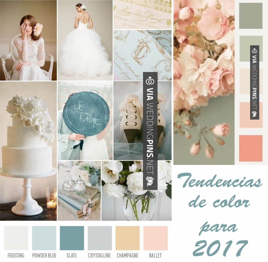 2017 wedding color trends