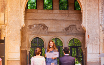Wedding Officiant and Celebrant service in Spain. Weddings in Spain and Granada